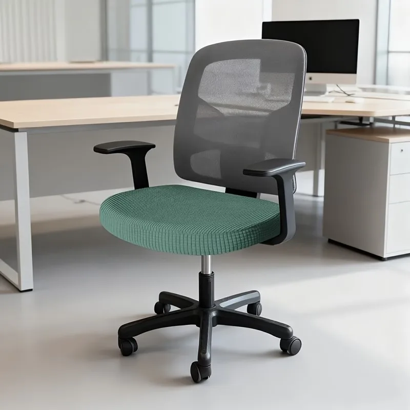 2026New Office Computer Seat Protective Elasticity Split Seat Cover Universal Office Anti-dust Cover Thicken 1 Piece Chair Cover