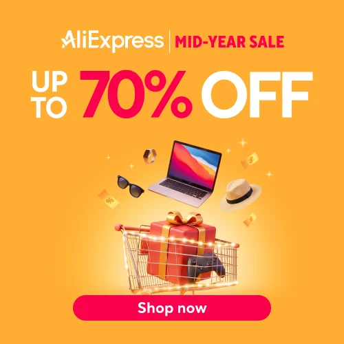 AliExpress Chile promotion banner