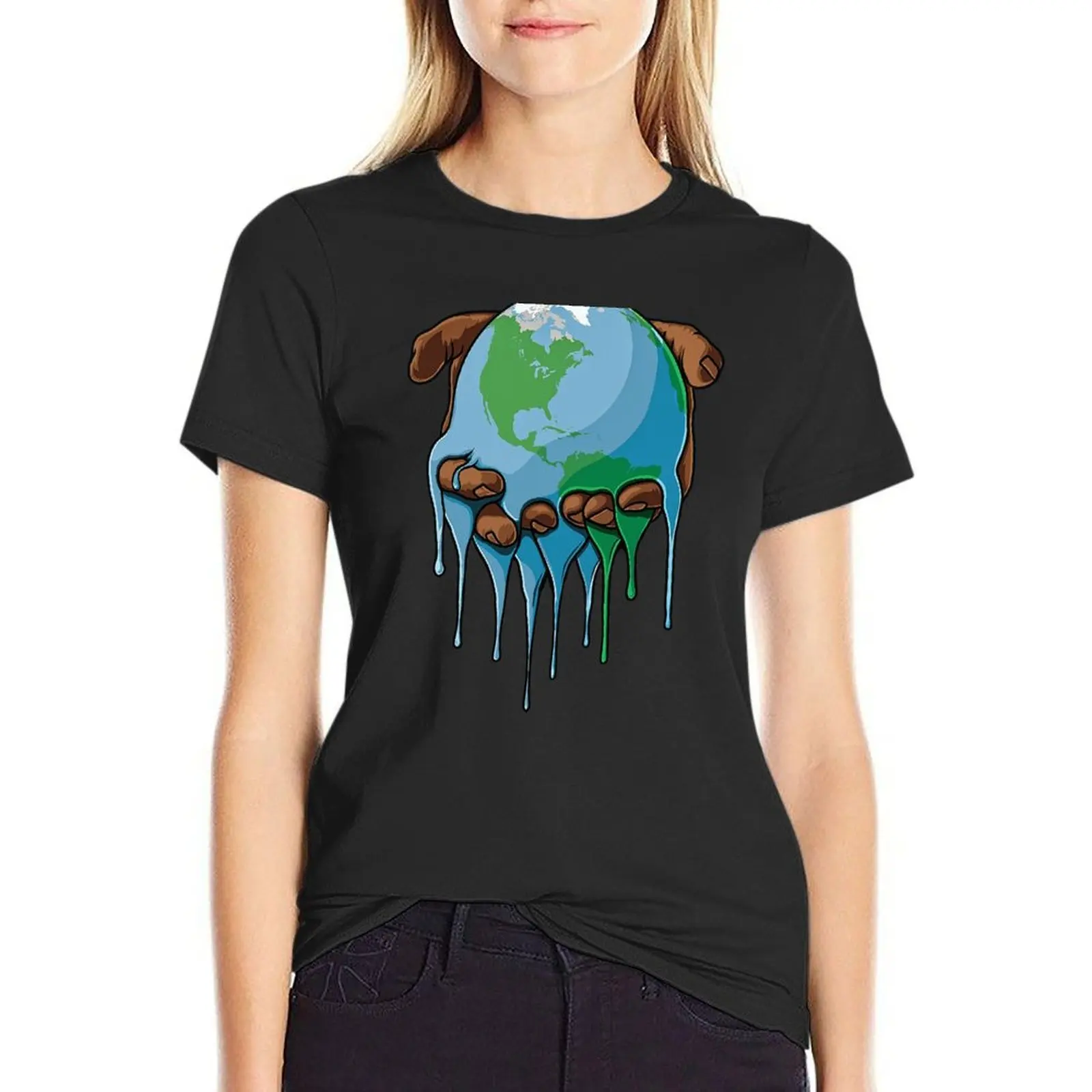 

The World is Yours T-Shirt summer tops cute tops Womens graphic t shirts