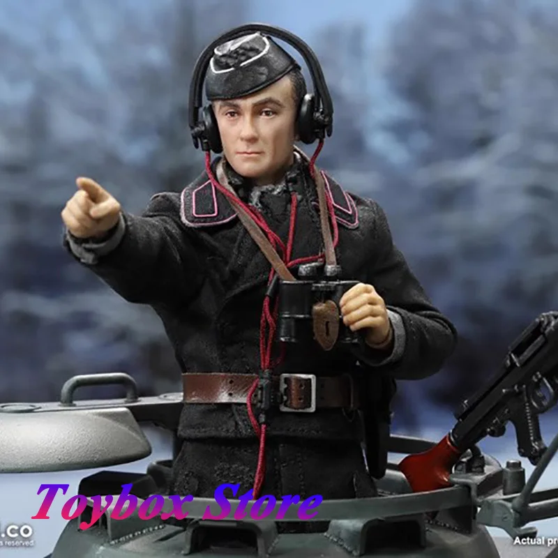 

DID XD80027 1/12 Historical German Tank Commander Cloth Man Action Figure Palm Hero Series 6" Full Set Soldier Model Collection