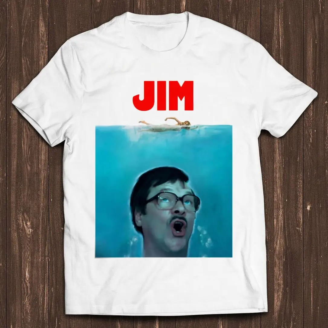 Shalom Jim Jackie Paws Jaws Parody Friday Night Dinner Retro Gamer Cult Meme Movie Music Cool T Shirt C1025