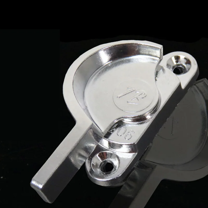 

Old Style Window Lock Aluminum Alloy Door Sliding Lock Latch Hook Crescent Lock Sliding Window Safety Lock