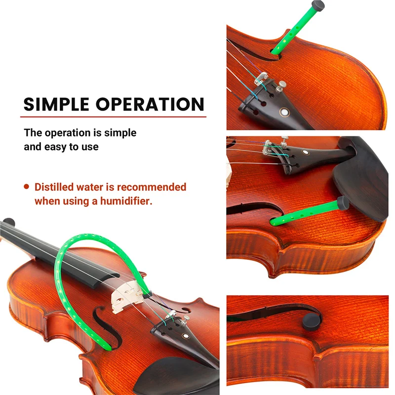 -[Cilae-17R] Violin Moisturizer, Sound Hole Moisturizer, Violin Maintenance Tools, Violin Sound Hole Humidifier