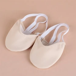 1 paio di scarpe da ginnastica ritmica calzini morbidi a mezza lunghezza per bambini scarpe elastiche per danza classica per adulti accessori da palestra artistici