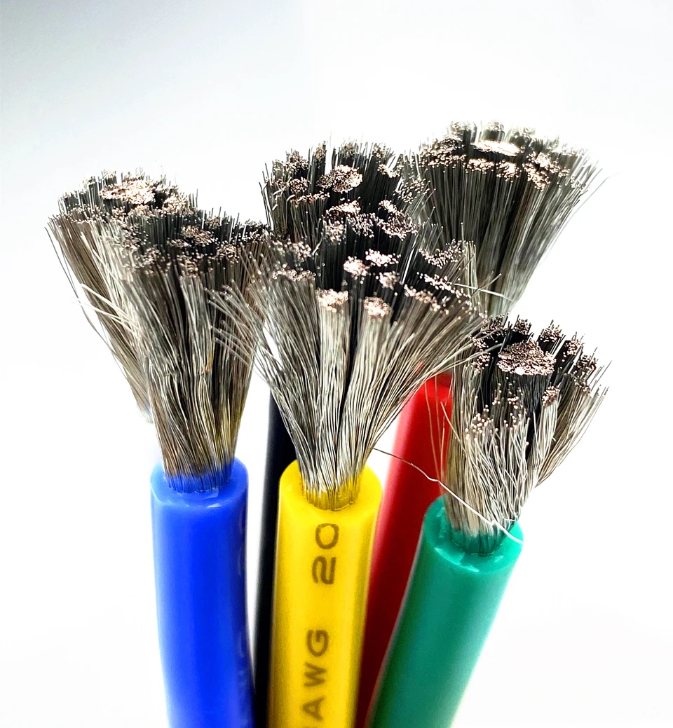 400 m/Rolle, 10 Farben, Silikondraht, hitzebeständiges Silikonkabel, elektronischer Draht, ultraweiche elektrische Drähte, 26, 24, 22, 20 AWG – Detail 9