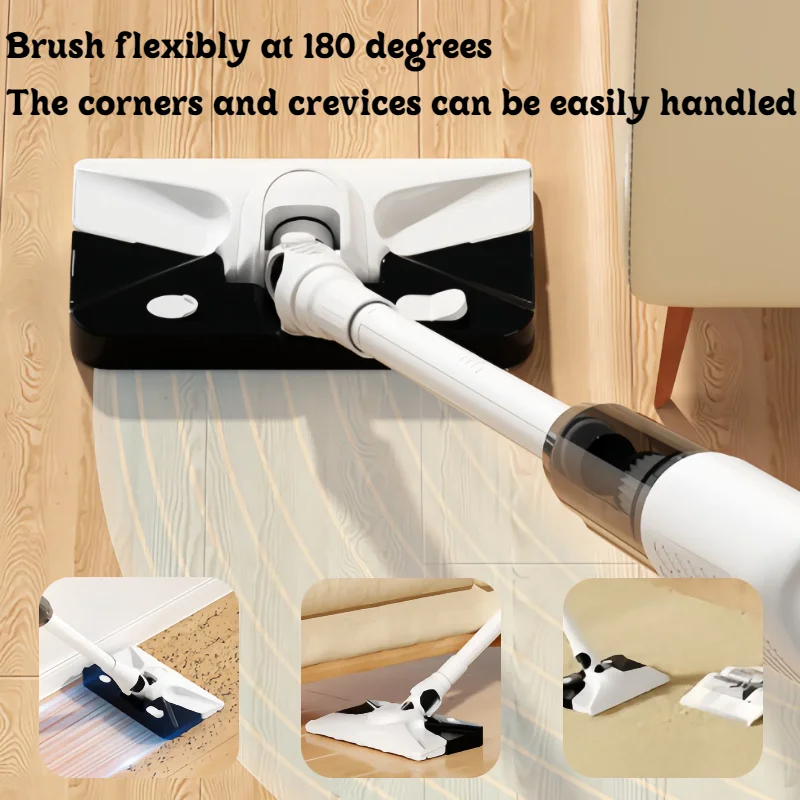 

Vacuum cleaner, cordless vacuum cleaner, integrated cleaning for vacuuming and mopping, cordless cleaning makes it easier，good