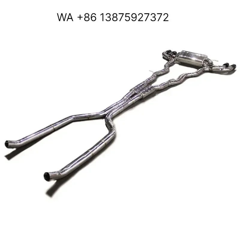 Custom Performance Catback Exhaust System for M850i G15 2019-2020 High Flow Muffler Pipe Upgrade Replacement Parts
