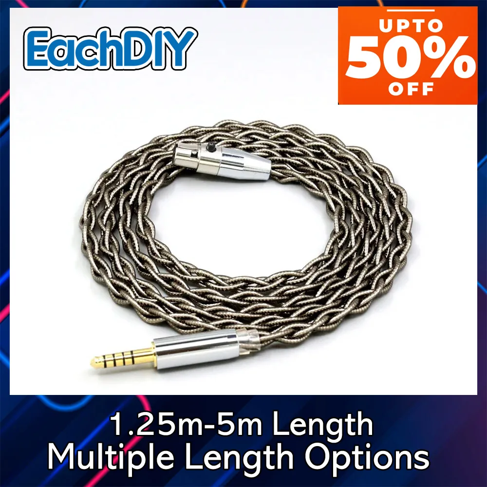 99% الفضة النقية الذهب درع البلاديوم الجرافين سماعة كابل ل AKG Q701 K702 K271 K272 K240 K141 K712 K181 K267 8229