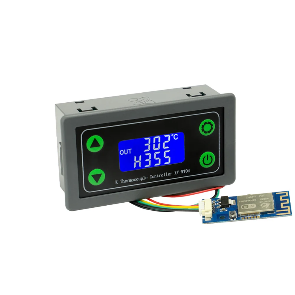 K-type Thermocouple High Temperature Digital Thermostat -99~999℃ WIFI Remote High Temperature Controller Smart Thermostat