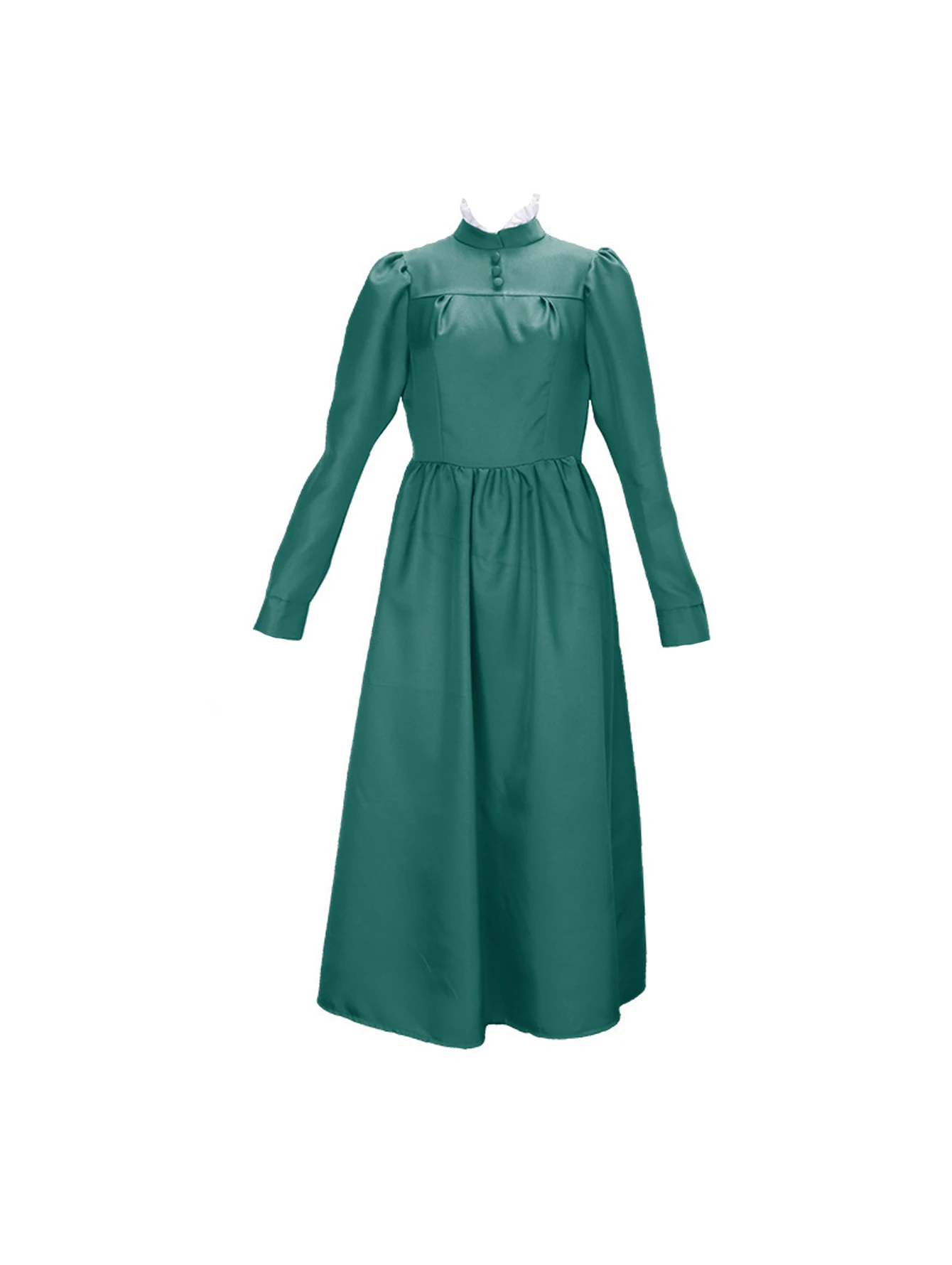 زي هال المتحرك القلعة التنكري، فستان طويل للخادمة الشابة باللون الأزرق صوفي أنيمي