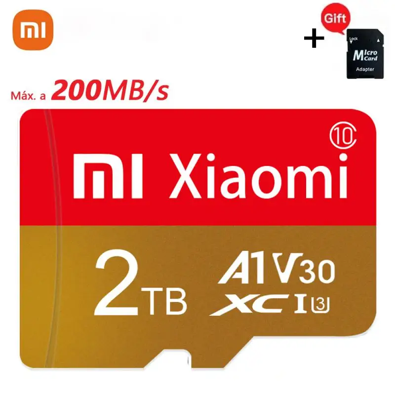 Xiaomi Original Micro SD Card 2TB ad alta velocità Micro SD 1TB TF SD Memory Card cellulare Computer fotocamera Flash Memory Card