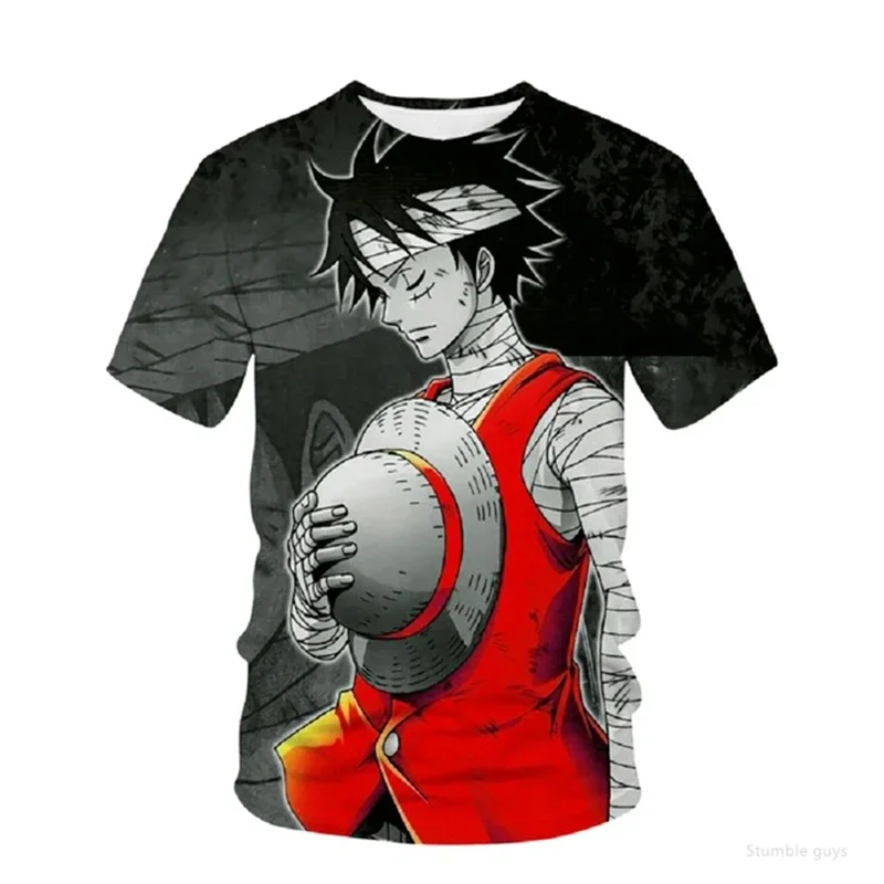 Men's Stylish One Piece T-Shirt Law Doctor Print Boys Clothes Girls Short Sleeve Men Jersey Lightweight Streetwear