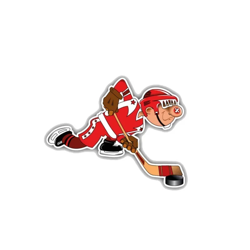 

Self-adhesive Decal for Boy Hockey Player Car Sticker Waterproof Auto Decors on Bumper Rear Window Laptop