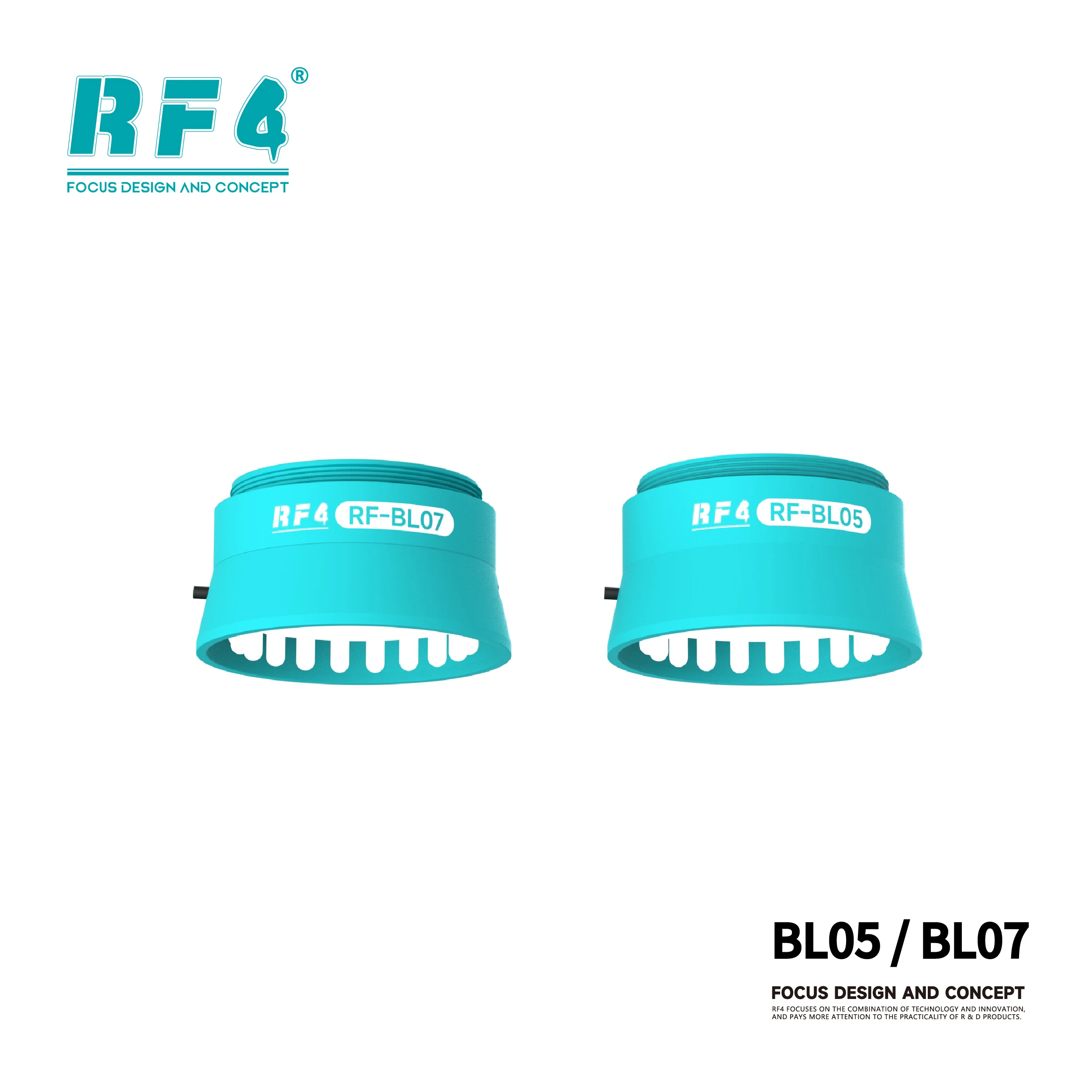 Integrated RF4 Lamp And Objective Lens RF-BL05 RF-BL07 for Microscope No Additional Lighting Installation Required