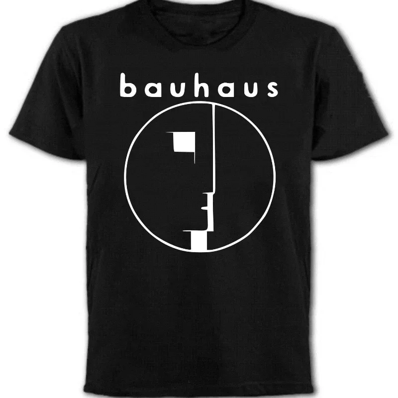 2024 Tshirts Fashion Classic Oversized harajuku men's t-shirts Ropa Hombre Bauhaus Post Punk Rock Crew Neck Graphic Male Casual