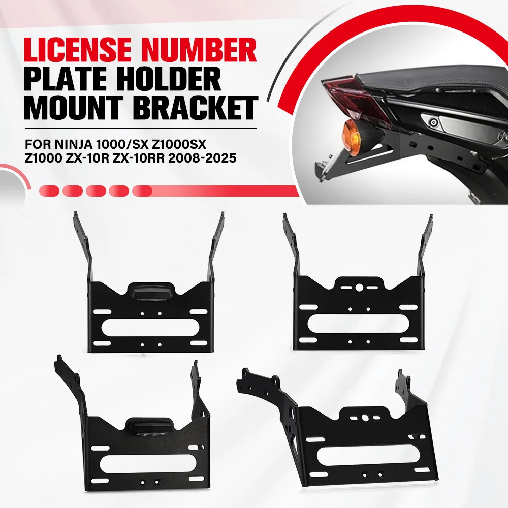 

For Indian FTR1200 FTR FTR-1200 2019 2020 2021 2022 2023 2024 Motorcycle License Plate Holder Tail Light Bracket Tidy Fender