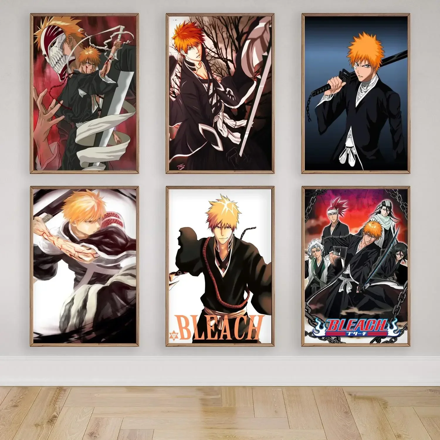 ichigo anime Canvas Art Poster and Wall Art Picture Print, Modern Family Bedroom Decor Posters