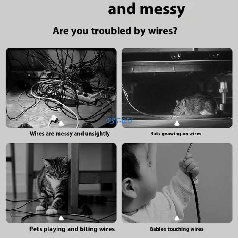 

Модульные настольные системы управления кабелями E15A, провод квадратной трубки из АБС-пластика для домашнего офиса и установки