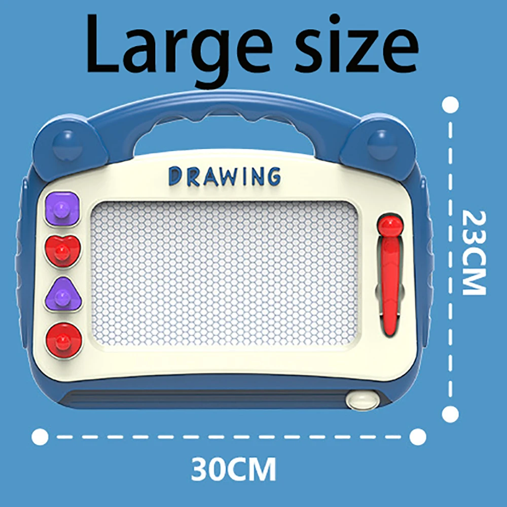 لوحة رسم مغناطيسية جديدة ملونة على الجدران ممحاة سحرية لوحة رسم للأطفال لوحة جرافيتي لعبة رسم فنية للتعليم المبكر