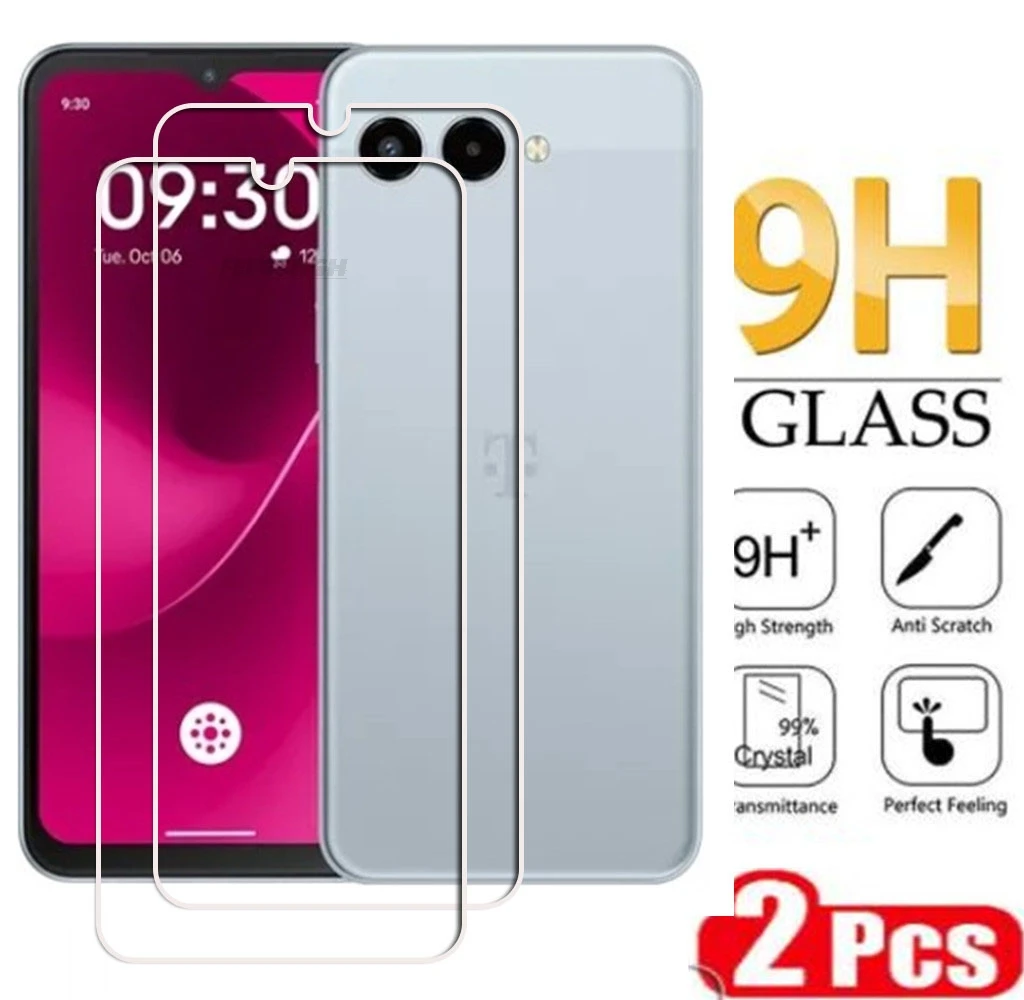 

Защитная пленка из закаленного стекла для T-Mobile REVVL 8 T Phone 3 Pro REVVL 7 6x Pro 5G TPhone 2 REVVL7 REVVL7Pro REVVL6, 2 шт.