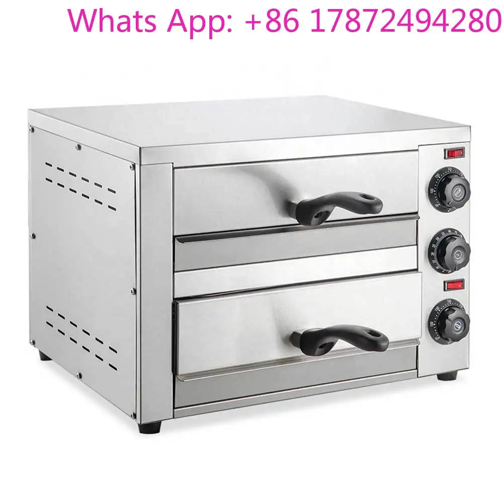 16-inch Electric Forno Para Pizza Outdoor Commercial Pizza Oven Double-layer Oven Piekarnik Elektryczny Toaster