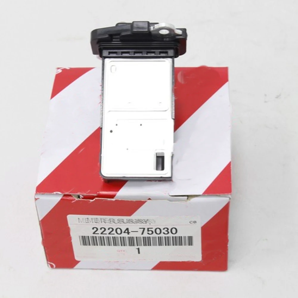 1pcs High quality Mass Air Flow Sensor Meter MAF 22204-75030 For Chevroler GMC Isuzu Lexus Toyota 1.8L 2.7L 4.7L 5.7L 2009-2018
