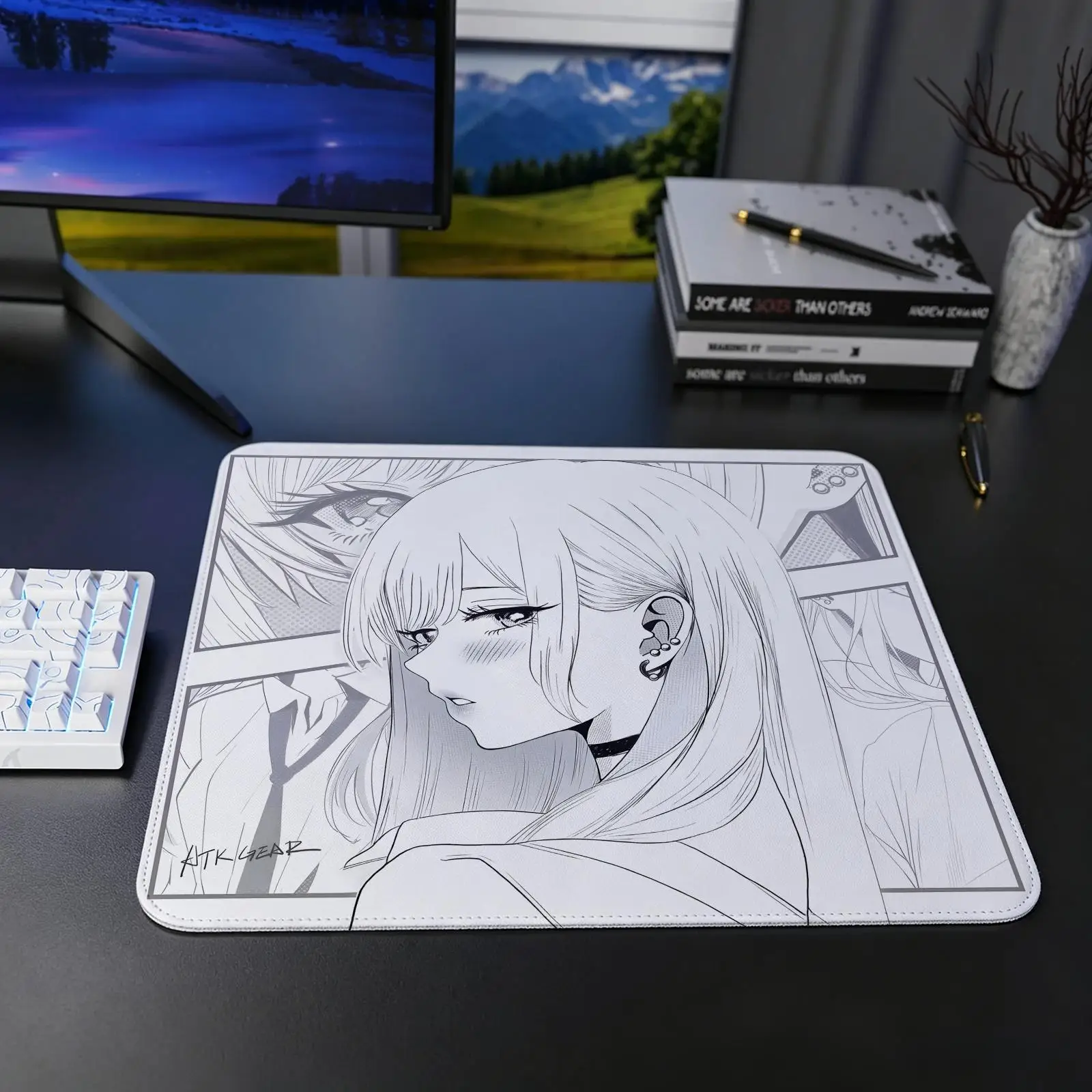 ATK Reverie Series Mouse Pad Regular gaming mouse pad S/M/L size Office mouse pad Laptop desk mat Stitched edge mouse pad