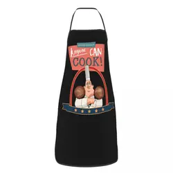 Anyone Can Cook mouse Gusteaus Aprons for Men Women Adult Unisex Kitchen Chef Bib Tablier Cuisine Cooking Baking Gardening