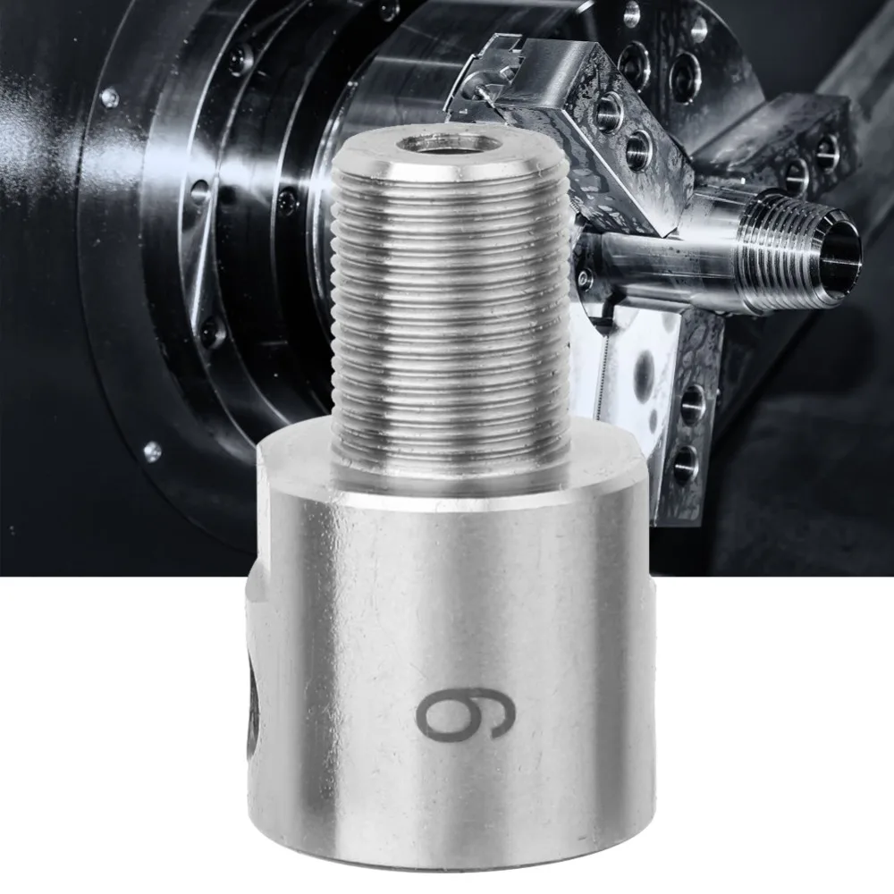 M14x1 Thread Chuck Connecting Rod 12mm Shaft Diameter / 6mm Shaft Diameter Carbon Steel Lathe Chuck Adapter