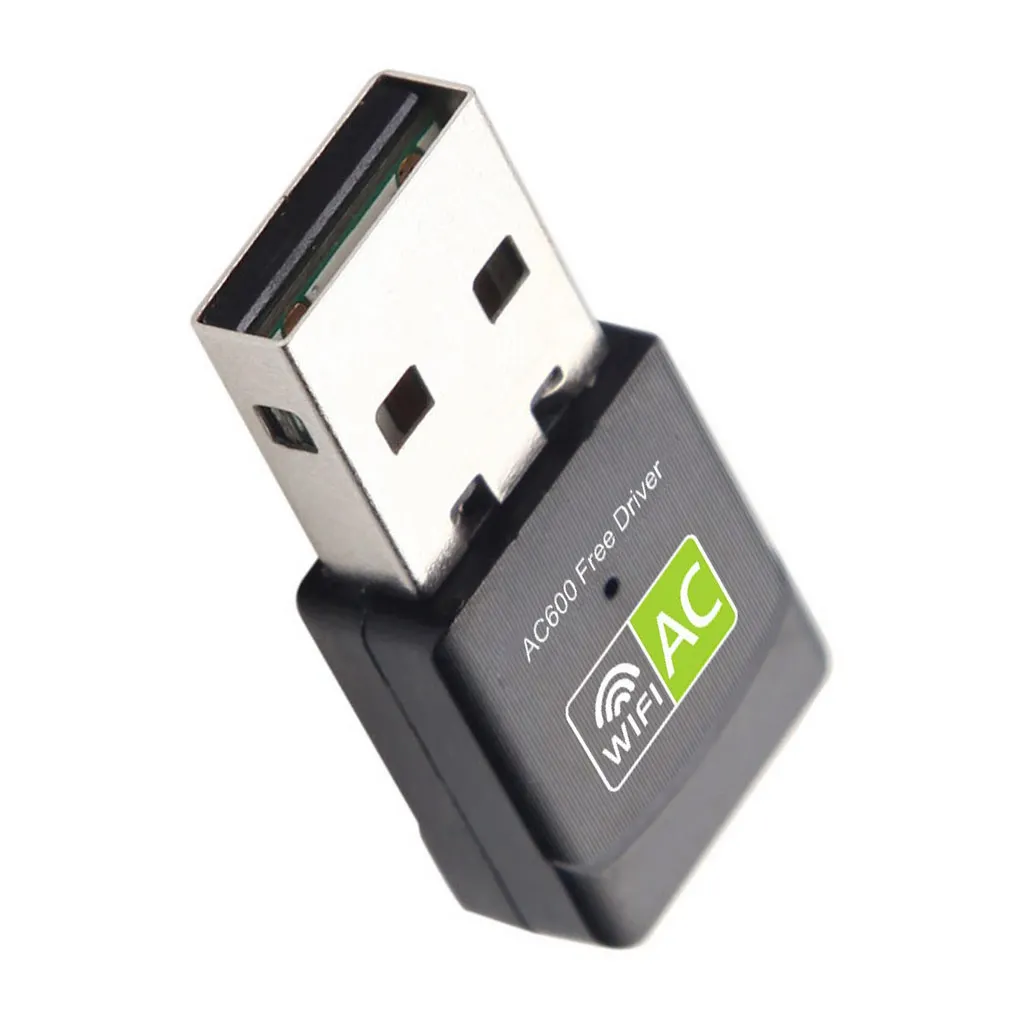 

Адаптер двойной компактный 2,4 ГГц диапазон приемник конвертер ПК настольный беспроводной 600 Мбит/с компьютерная сетевая карта Интернет