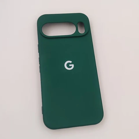 Оригинальный чехол для Google Pixel 10 9 Pro XL 10 Pro 9 Pro 9A, шелковистый силиконовый противоударный защитный чехол с мягкой поверхностью и логотипом