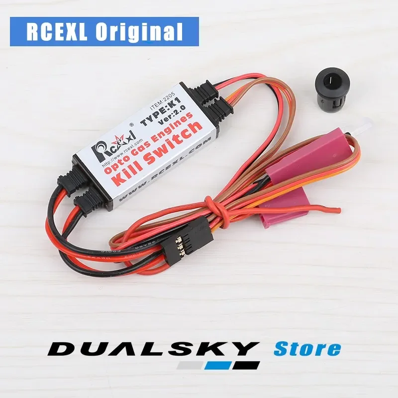 Rcexl Opto Gas Engines Remote Kill Switch  V2.0 for RC Model Gasoline Airplane