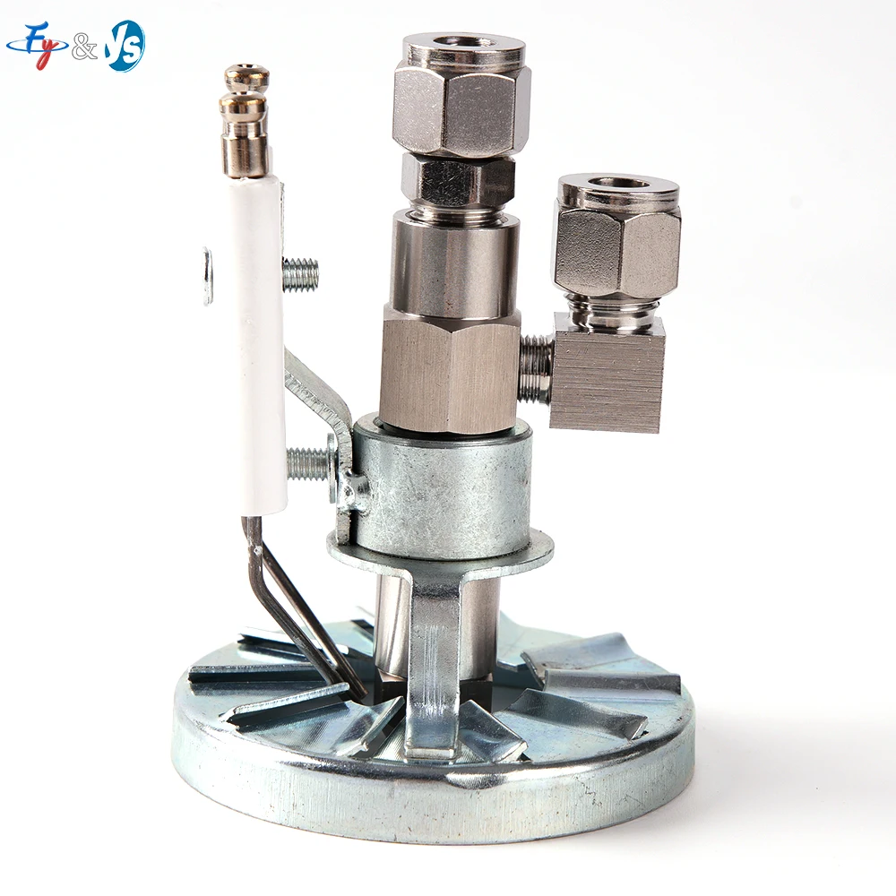 Waste Oil Nozzle with Fl-ame Ring and Ignitor Nee-dle Oil bu-rner Nozzle  Heavy Oil Fle  Boiler Fel-HDF-s