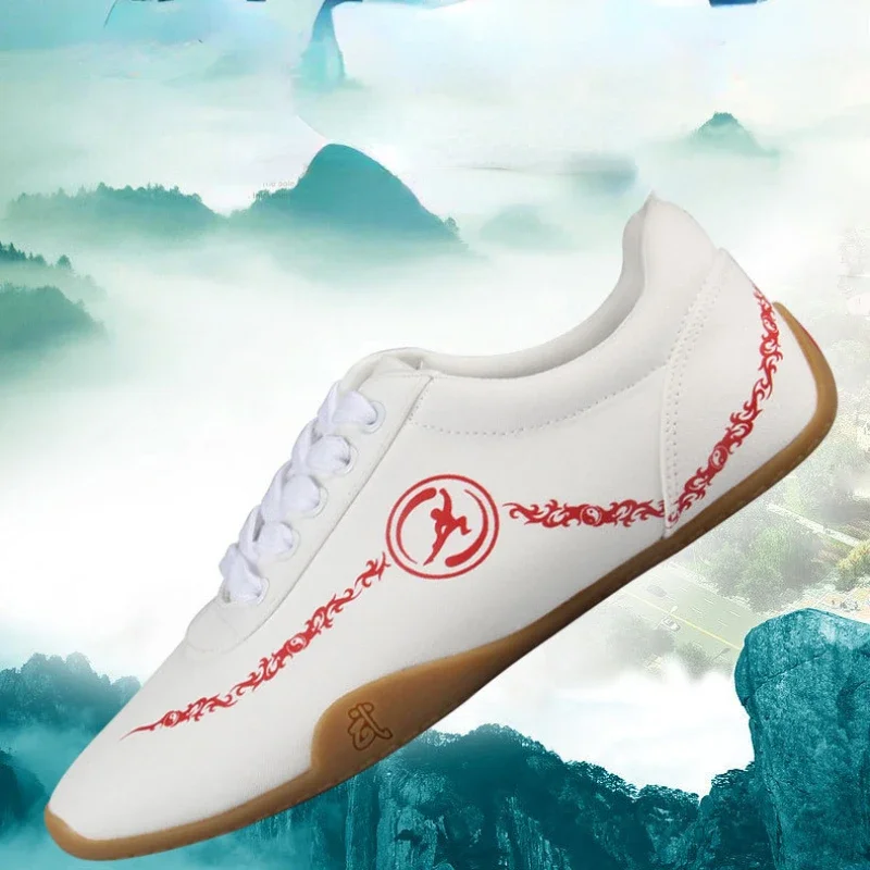 XIHAHA Male Canvas Couple Kung Fu Tai Chi Shoes Martial Art Shoe Man Sneakers Soft Non Slip Free Flexible Sole Men Women Shoes