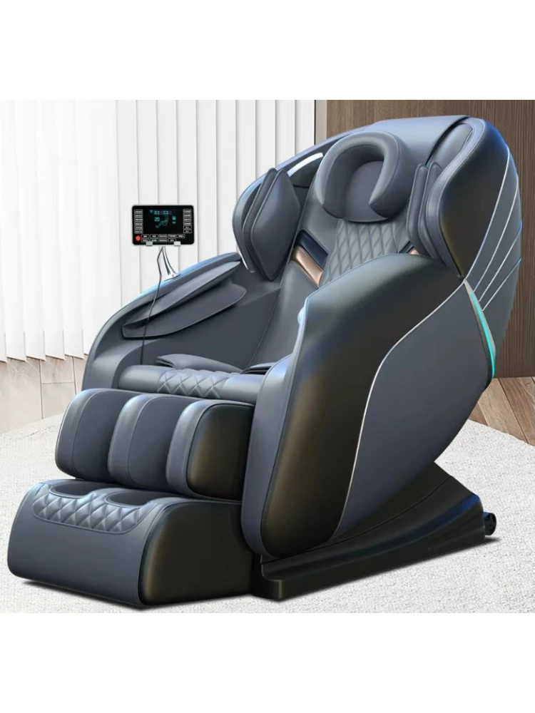 3D Zero Gravity Electric Chair 4D Full Body Massage Shiatsu Heating Scratch Portable Foldable L Track Massage Chair