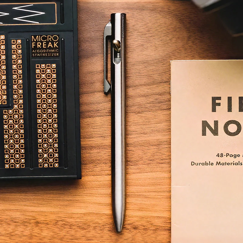 

High Quality TC4 Titanium Tactical Pen Business Signature Ballpoint Pen Emergency Glass Breaker Self Defense Supplies