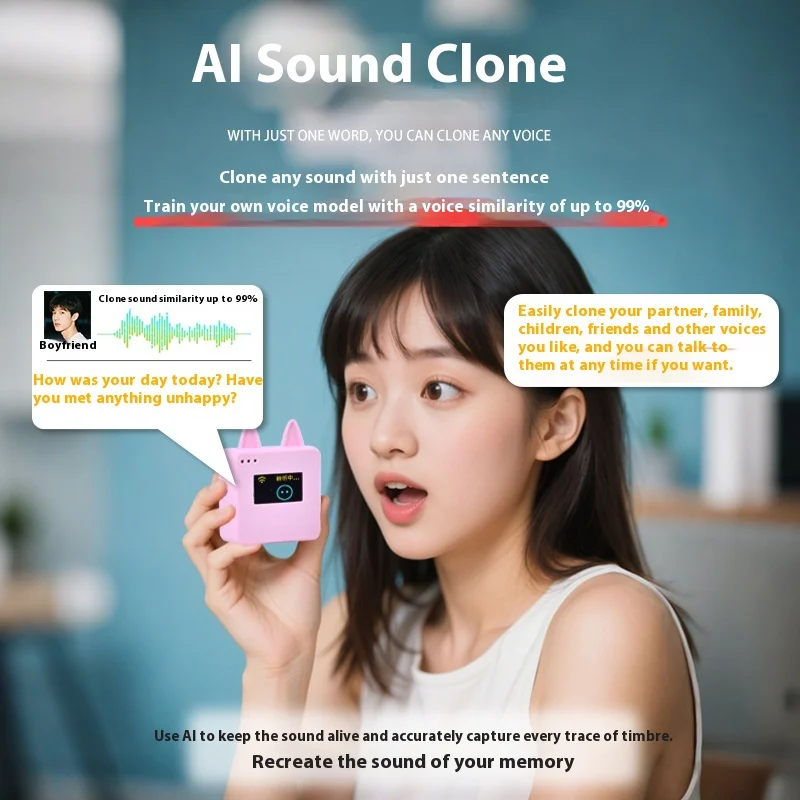 หุ่นยนต์ Xiaozhi Ai บทสนทนาอัจฉริยะหุ่นยนต์เสียงการสนทนาปรับแต่งเด็กหุ่นยนต์สหาย Deepseek ของขวัญคน