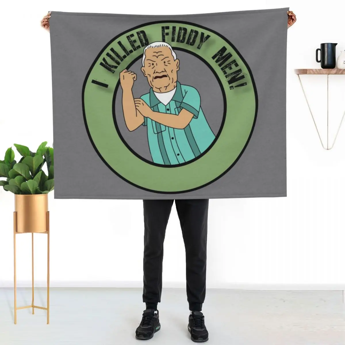 Cotton Hill Battle Cry Throw Blanket Single wednesday For Decorative Sofa sofa bed Decorative Sofa Soft Big Blankets