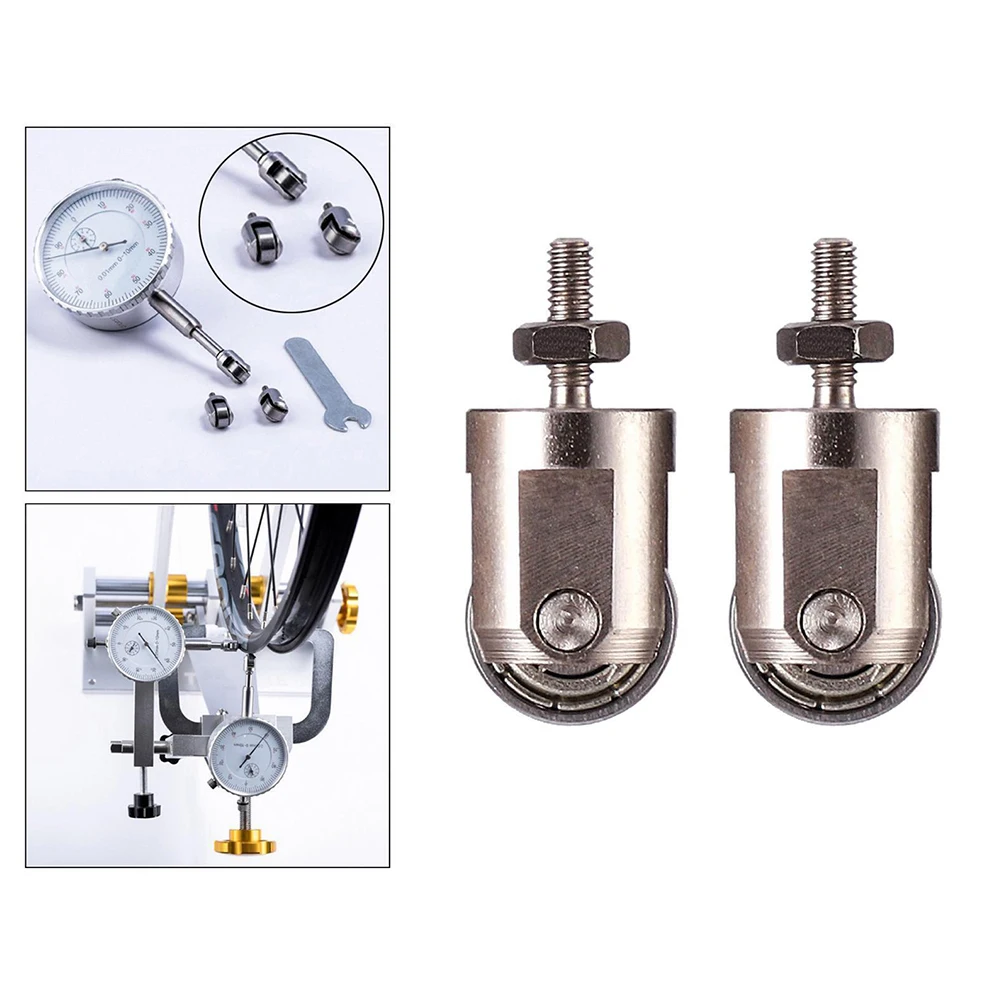 프로브 접점 게이지 M2.5 스테인레스 스틸 팁 부품 22.5mm 길이 2pcs 전자 표시기 용 접점 다이얼