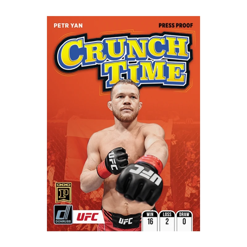 Panini Donruss UFC Series Homemade Diy Alexander Volkanovski Conor Mcgregor Petr Yan Collection Flash Card Toys Gift - view 5