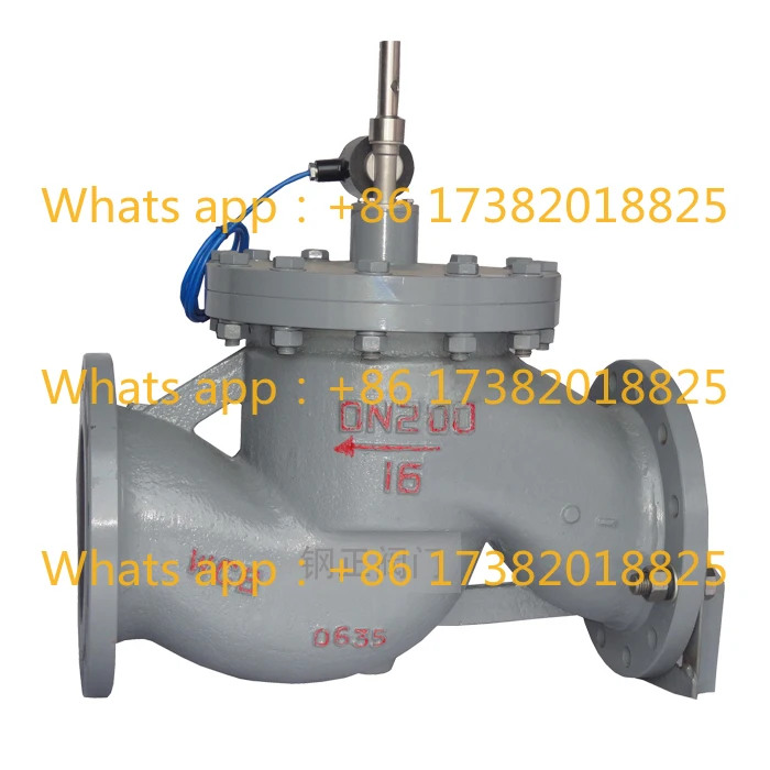 Flanged natural gas emergency shut-off valve ZCFKQ8 gas, gas, liquefied gas, explosion-proof solenoid valve DC24V