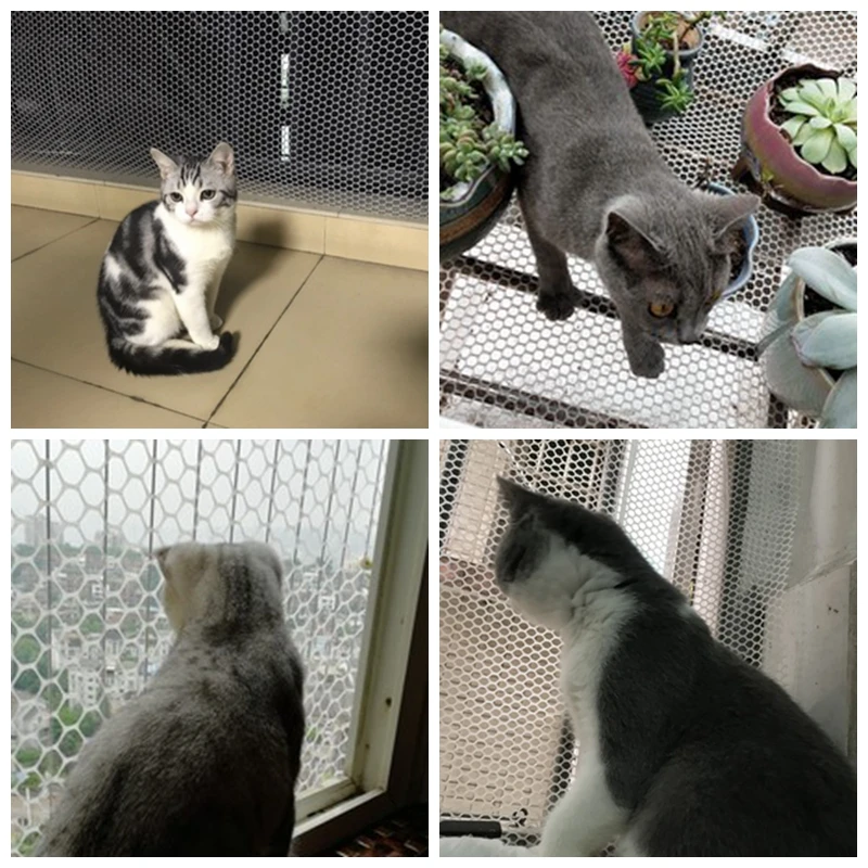 Net Home Balcony Protective Net Anti-fall Fence Room Window Divide Children Stealth Plastic Net Stairs Safety Net Fruit Tree Net