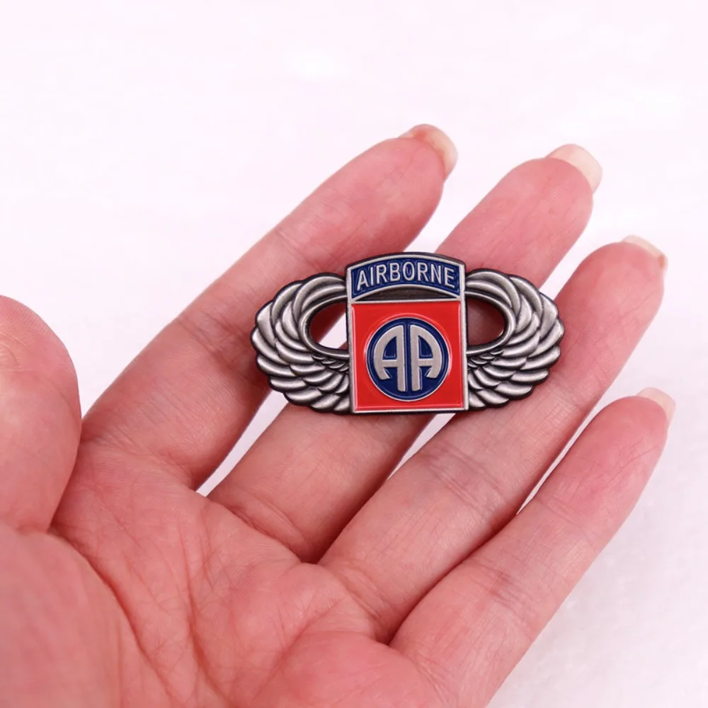 1 قطعة رمز المحمولة جوا المينا دبوس أجنحة خمر بروش التلبيب دبوس الملحقات