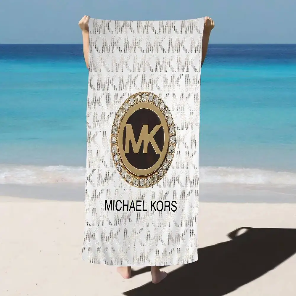 M-Michaels-Fashion-Kors Microfiber Beach Towel Absorbent Quick dry Soft Yoga Swimming Resort Mountain Climbing Towel view 5