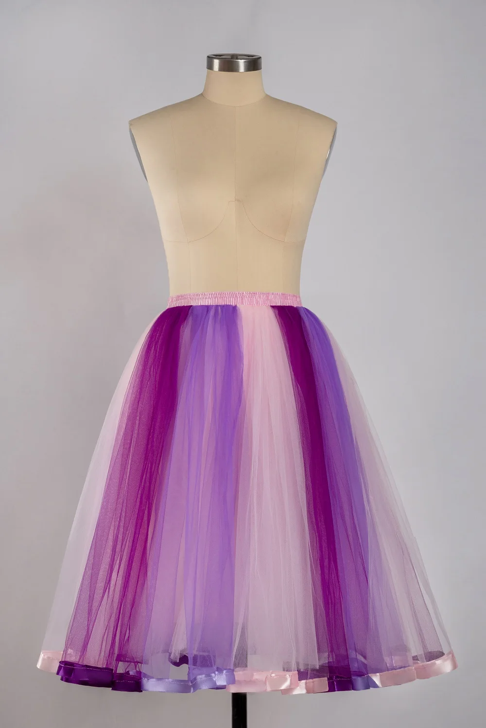 Vrouwen Rainbow Tutu Rok 5 Lagen Zachte Korte Tulle Mesh Pettiskirt Meisjes Kerstmis Halloween Cosplay Kostuums Festival Outfits