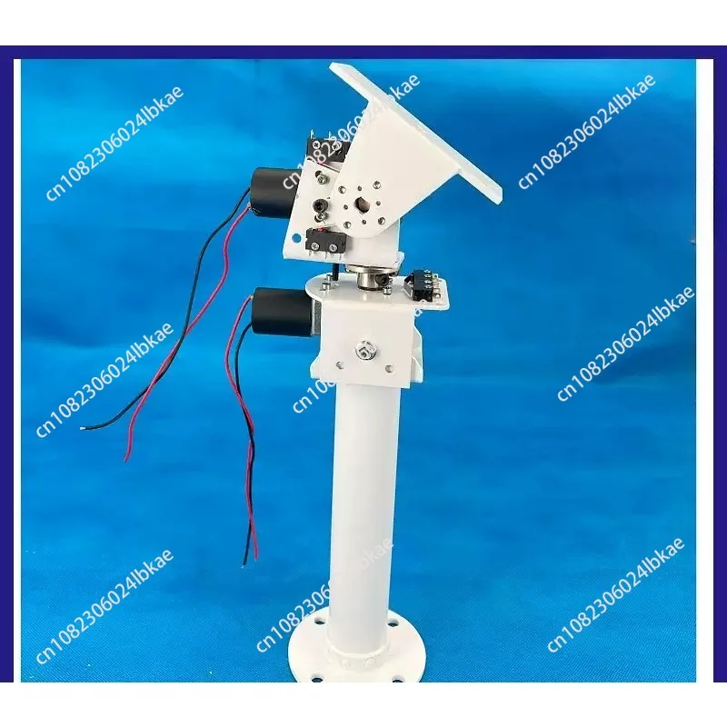 for DC Dual Axis Pan Tilt Solar Tracking and Monitoring Robot Heavy Load High Torque All Metal X Axis Y Axis Worm Gear Motor AA