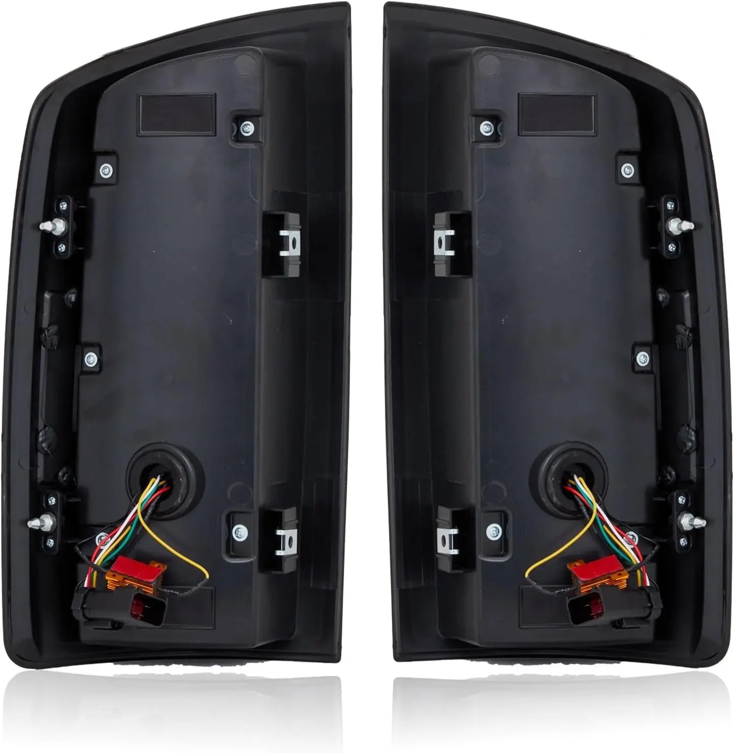 2 Stuks Led-achterlichten Voor 2002-2006 Dodge Ram 1500 2500 3500 Zwarte Behuizing Witte Lens