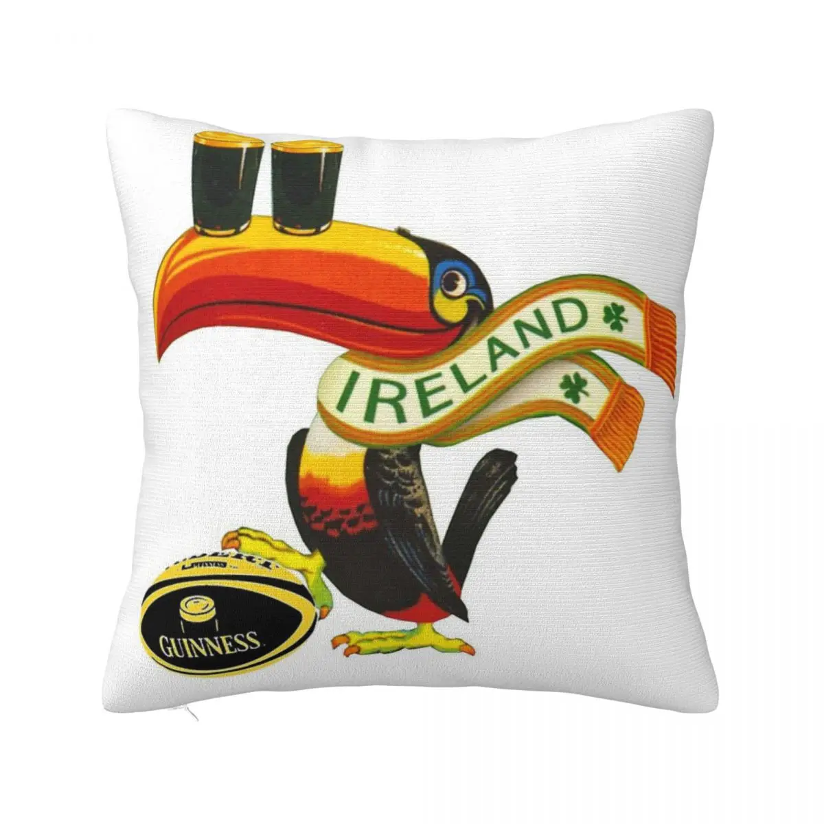 Ireland Toucan Dakimakura Cover For Pillow Throw Pillow Covers Pillow Case Pillow Cover