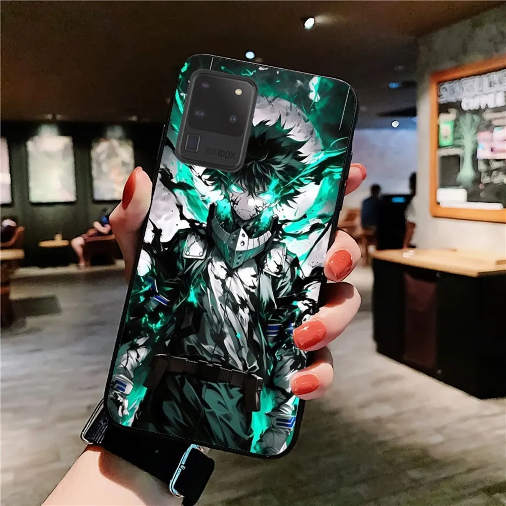 Classic Character L-Izuku M-Midoriya Phone Case For Samsung S 9 10 20 21 22 23 30 23plus Lite Ultra FE S10lite Fundas