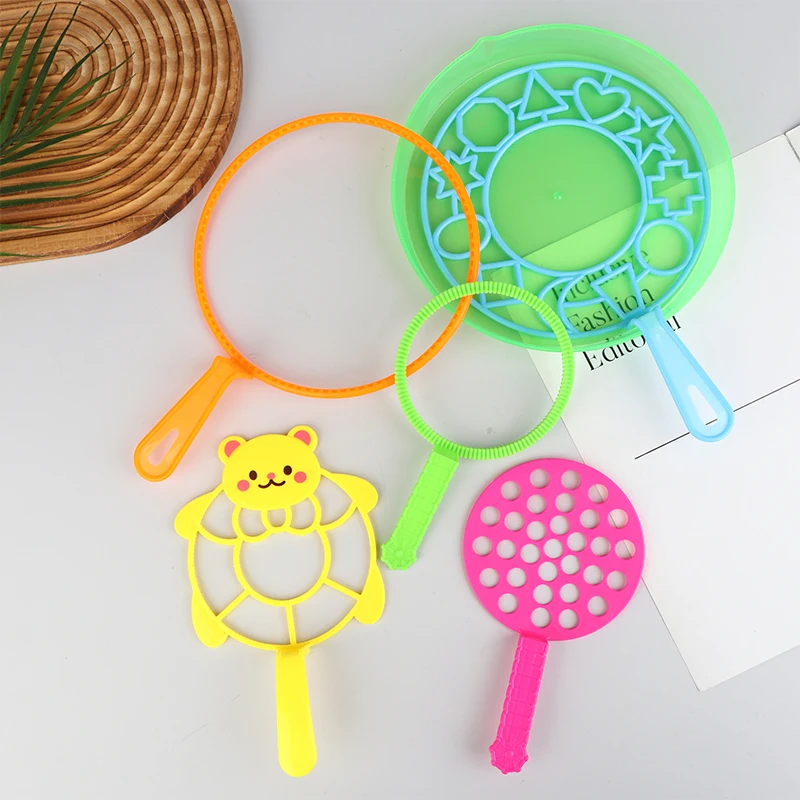 เครื่องทำฟองสบู่ ชุดเป่าฟองสบู่ จานทำฟองสบู่ขนาดใหญ่ ของเล่นกลางแจ้งสำหรับเด็ก สนุกสนาน สร้างความสัมพันธ์ระหว่างพ่อแม่ลูก